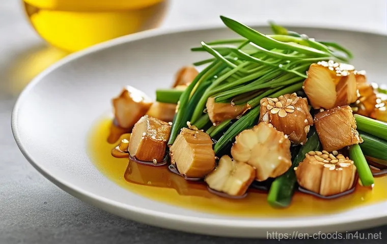 중식조리 자격증 필수 이론 정리 - **Aromatic Infusion: The Golden Trio Sizzling**
"A close-up, dynamic shot of minced ginger, garl...